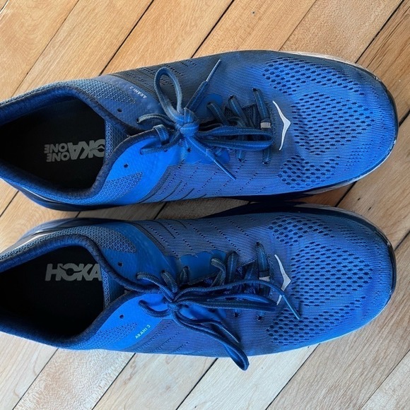 Hoka One One Arahi‎ blue running shoes main image 8